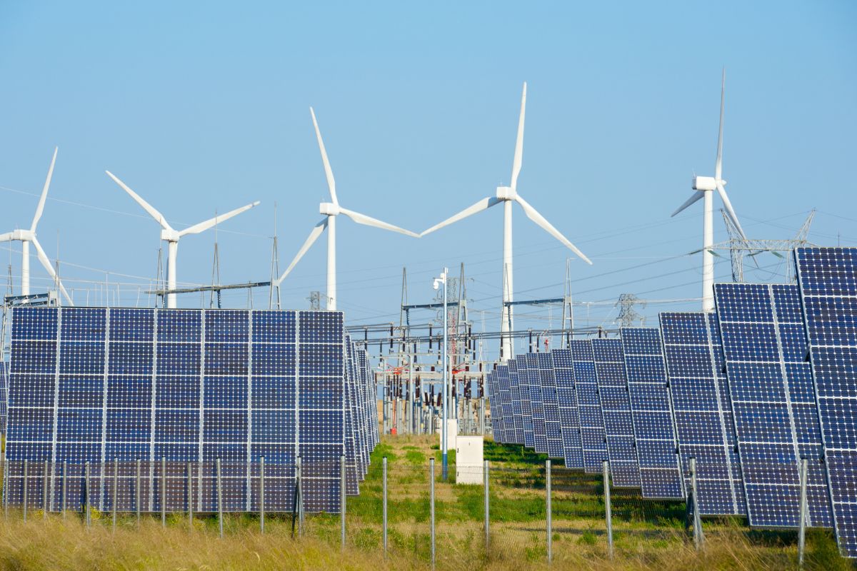 AI for wind energy shown in a real renewable energy context