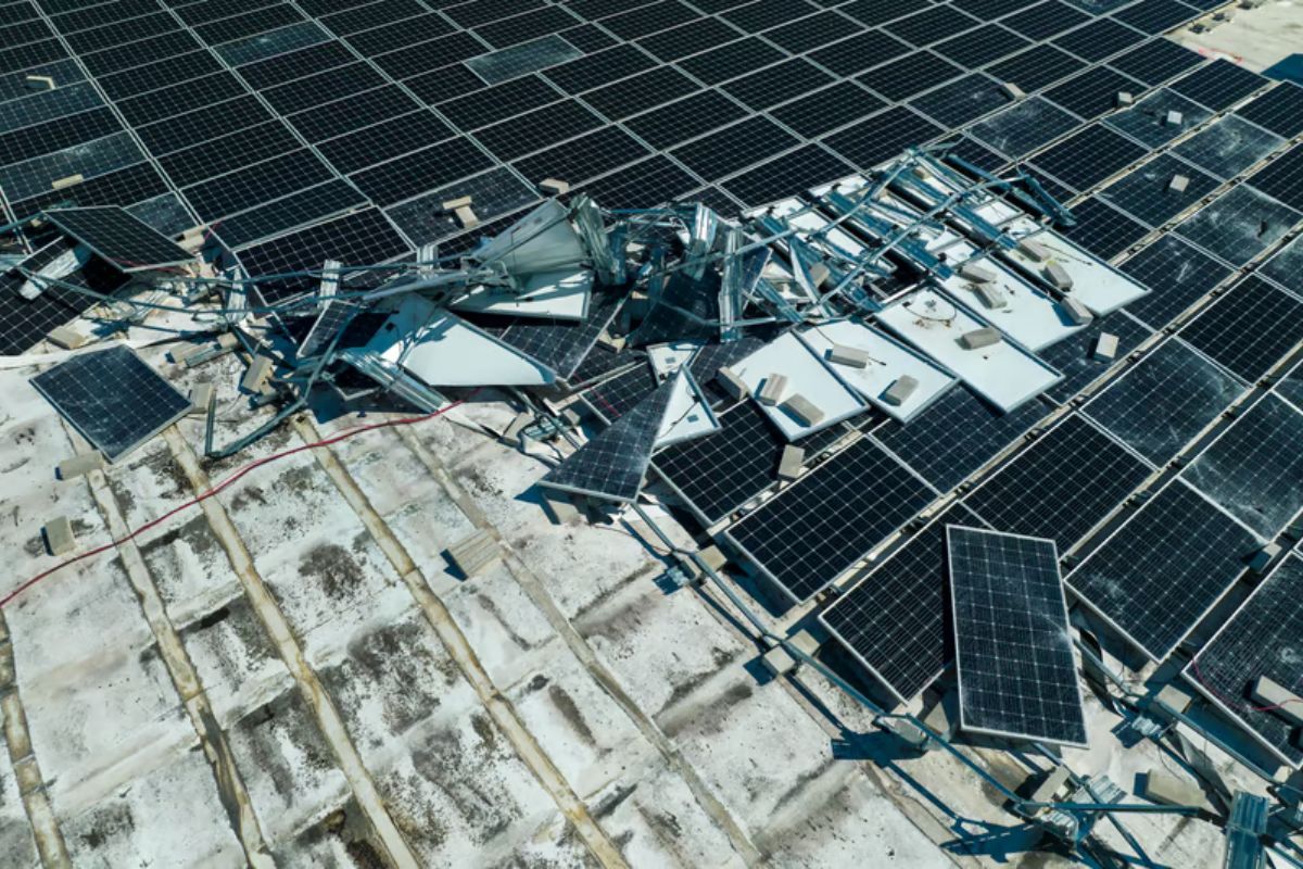 solar panel performance monitoring shown in a real renewable energy context