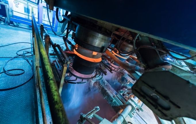 Physical AI powering a digital twin of an industrial asset