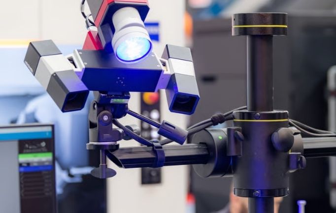 Industrial AI predicting failures on factory machinery
