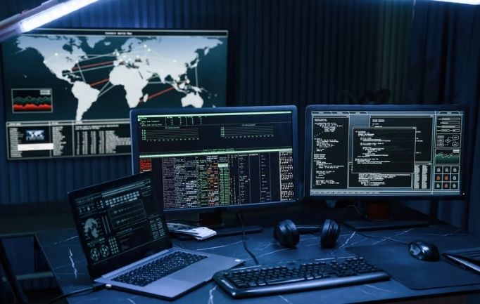 Sovereign AI platform dashboard with secure data panels