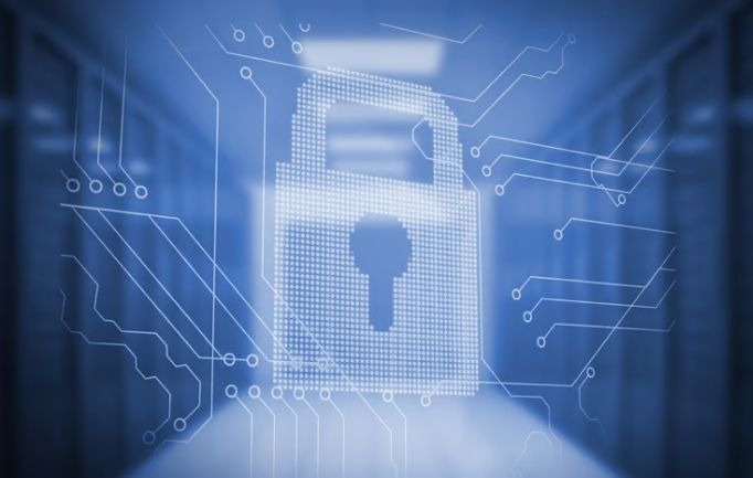 Secure enterprise AI protecting sensitive business data
